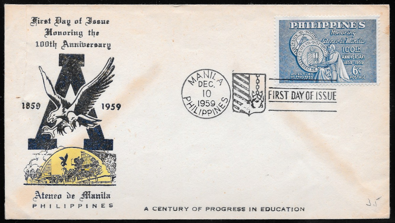 Philippines 1959 First Day Cover 
